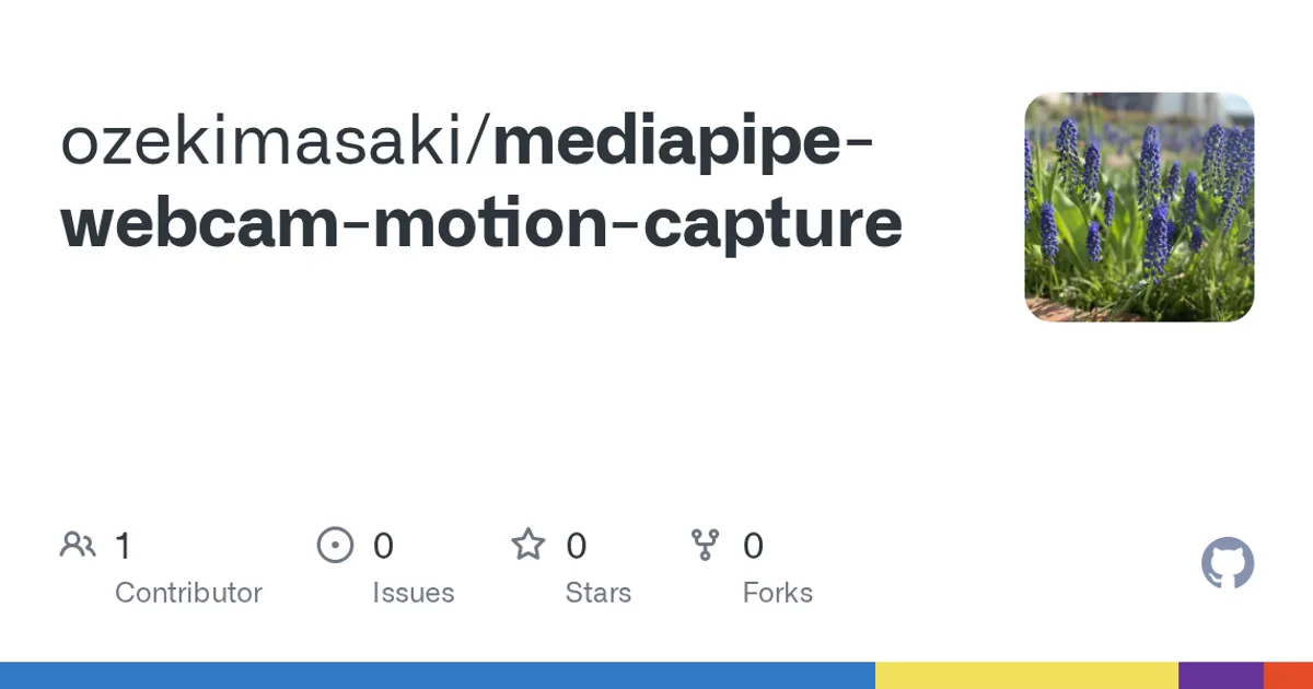 mediapipe-webcam-motion-capture